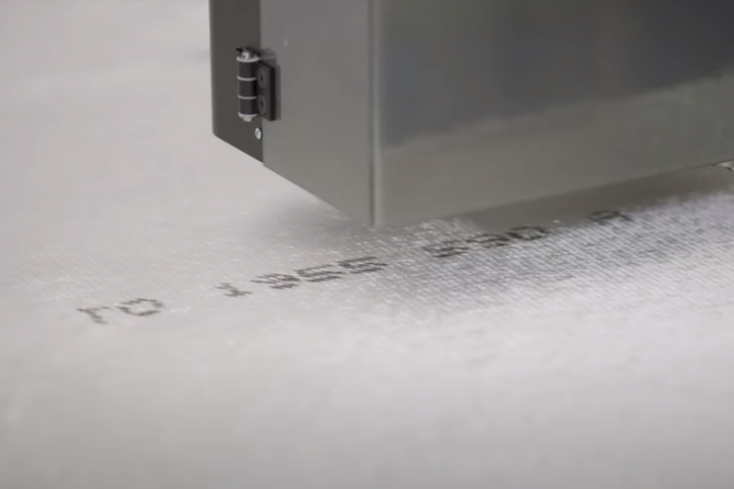 Closeup of JetPRO HRC continuous duty printer