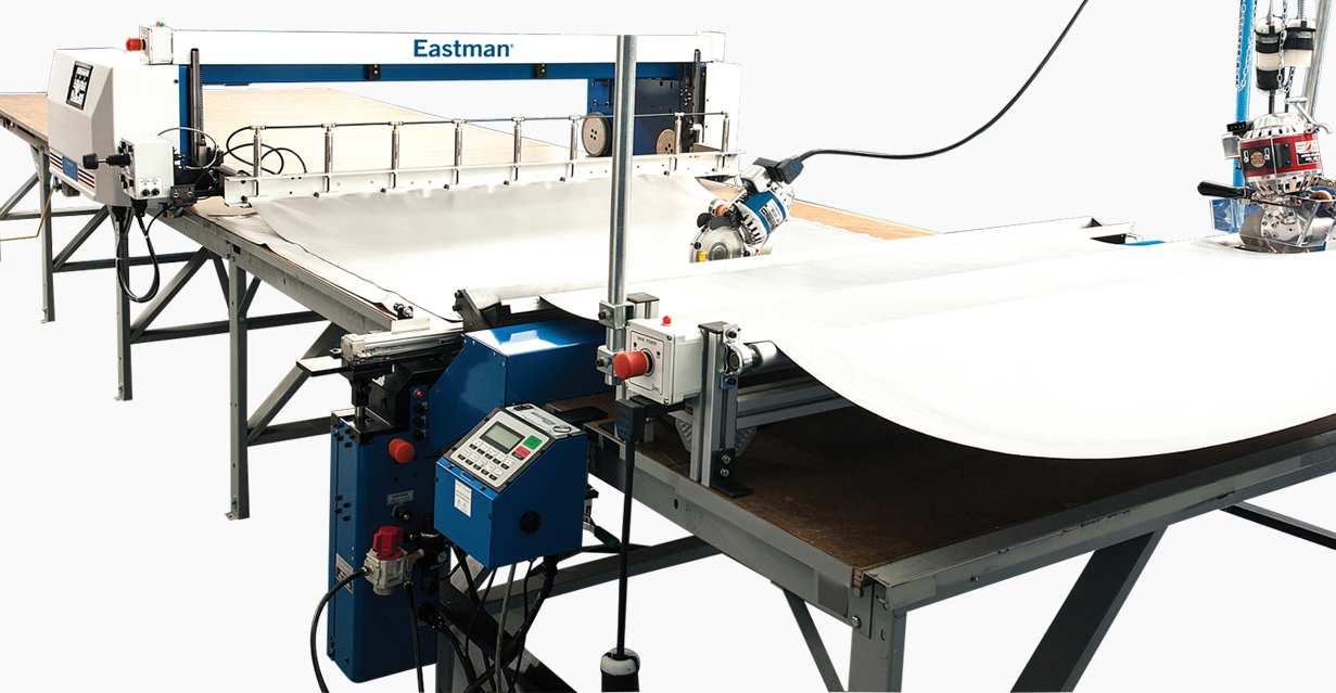 Portarrollos para tejidos - A-Frame - Eastman Machine Company