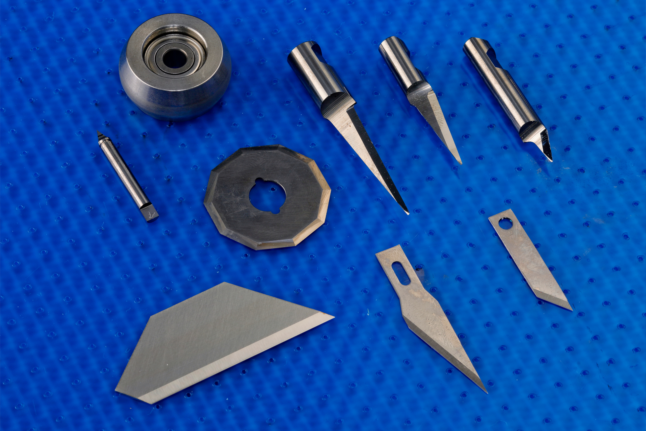 Available precision tools for Hawk Automated Precision Cutting System