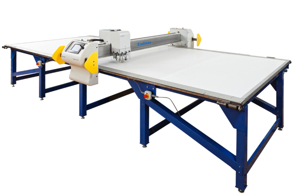 isolated image of automated cutting table